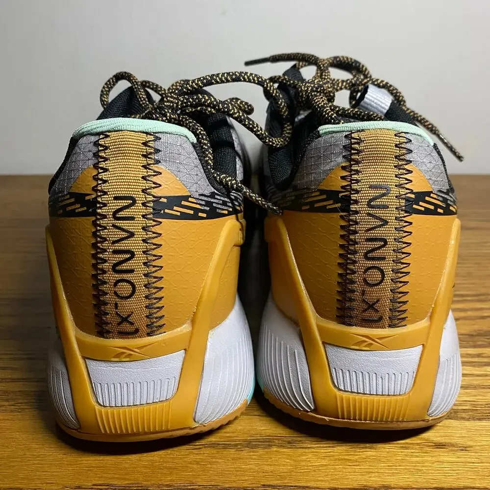 Reebok Men's Gray & Gold Training Shoes